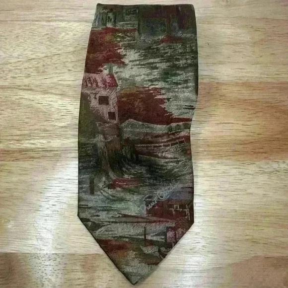 Pierre Cardin‎ Paris Pure Soie Silk Mens Tie - Picture 1 of 9